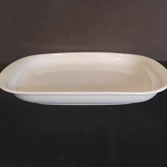 Arabia of Finland Large White Rectangular Porcelain Baking/Serving Dish MCM - Picture 3 of 4